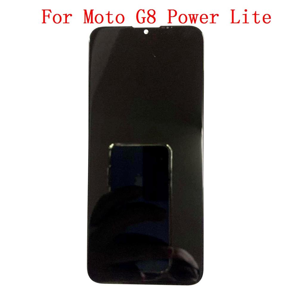 Näyttö 6.5 tuumaa motorola moto  g8 power lite  xt2055-1/2/4/6 lcd -näyttö kosketusnäyttö näytön digitointiyksikkö