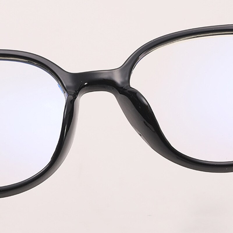 Transparent Computer Round Frame Glasses Women Men Anti-blue Light Round Glasses Blocking Glasses Optical Glasses Goggles