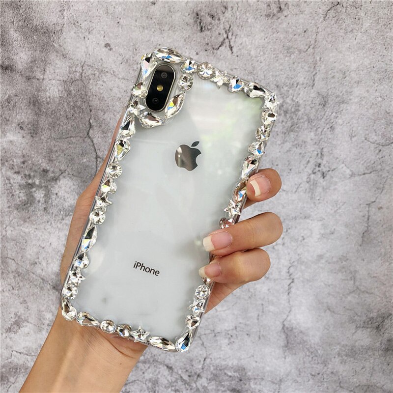 Luxe Rhinestone Case Voor Huawei P30 P20 Lite Pro P10 P9 Lite Mate 30 20 10 Pro Lite Case Transparant diamant Coque Shell