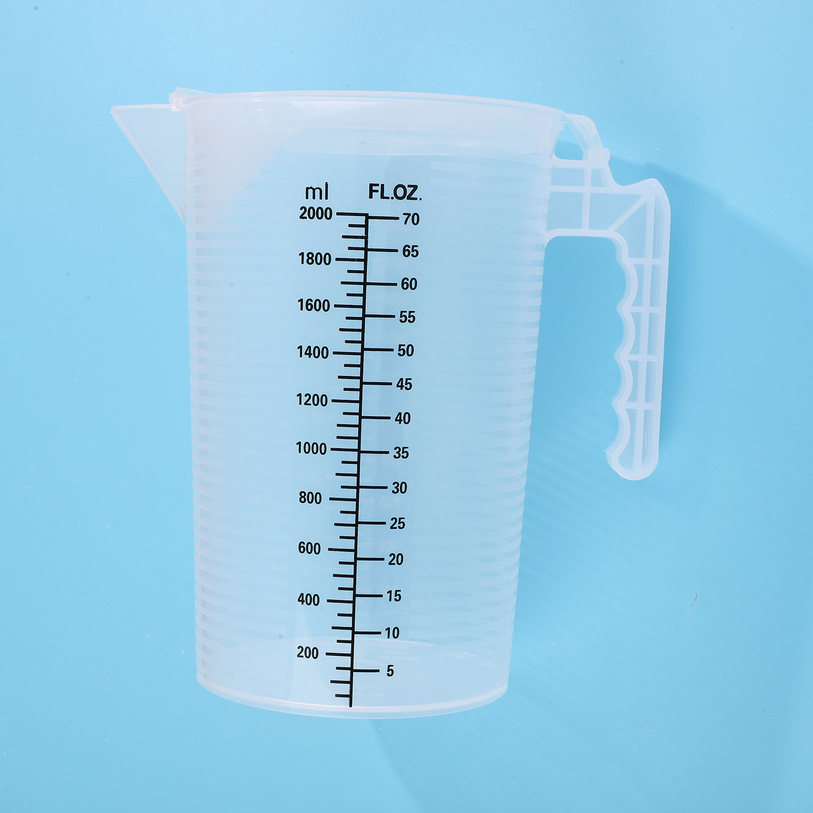 4 Becher Dosatori In Plastica Trasparente Graduata Da 30 Ml - Per Laboratorio, Cucina, Miscelazione, Piccole Dosi - 2