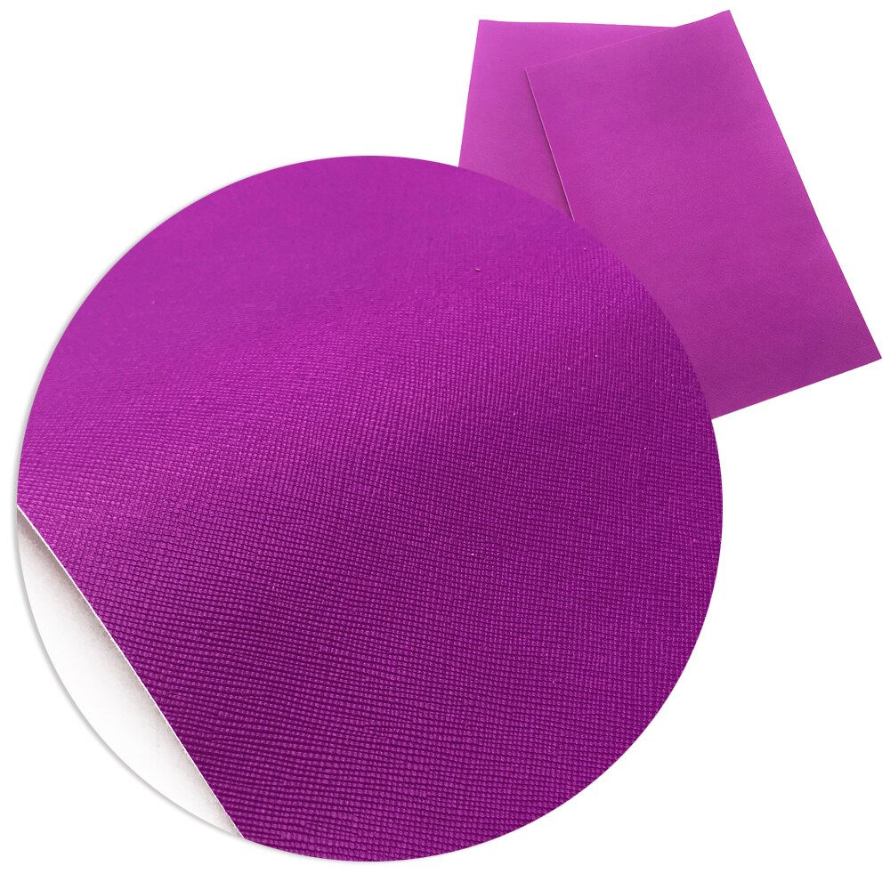 20*33cm Purple Faux Leather Fabric Frosted Glossy Leather A4 size DIY Bow Bags Material Vinyl Fabric,1Yc14810: 1066229007