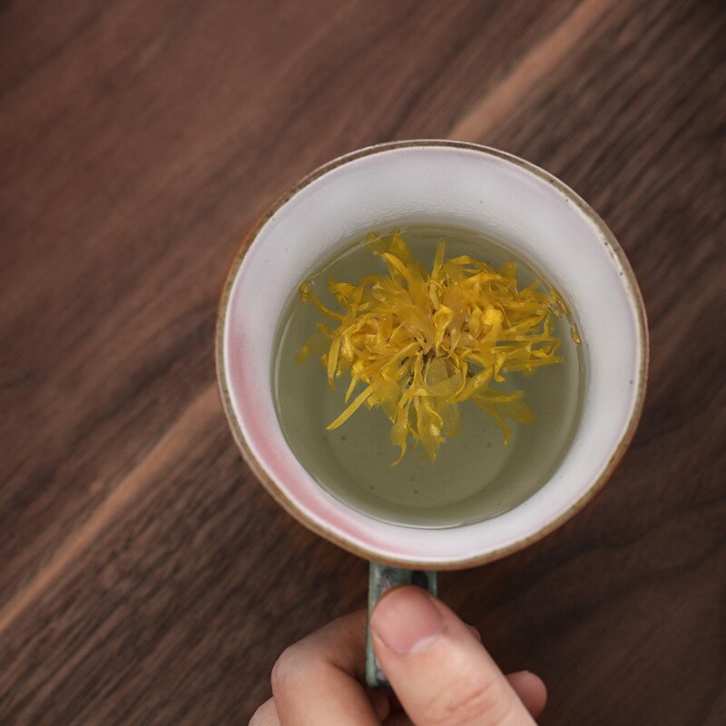 TANGPIN green ceramic tea mugs travel mug chinese coffee mug 250ml