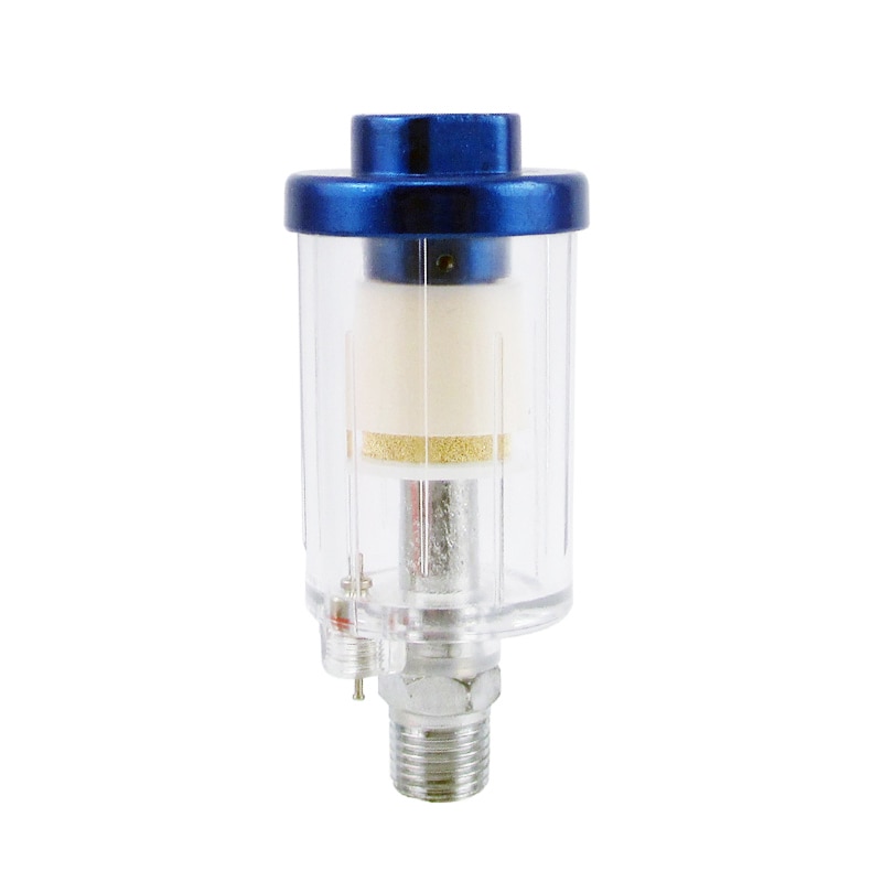 1 st 1/4 '' oljevattenavskiljare inline luftslang filter fuktavskiljare för kompressor sprutpistol