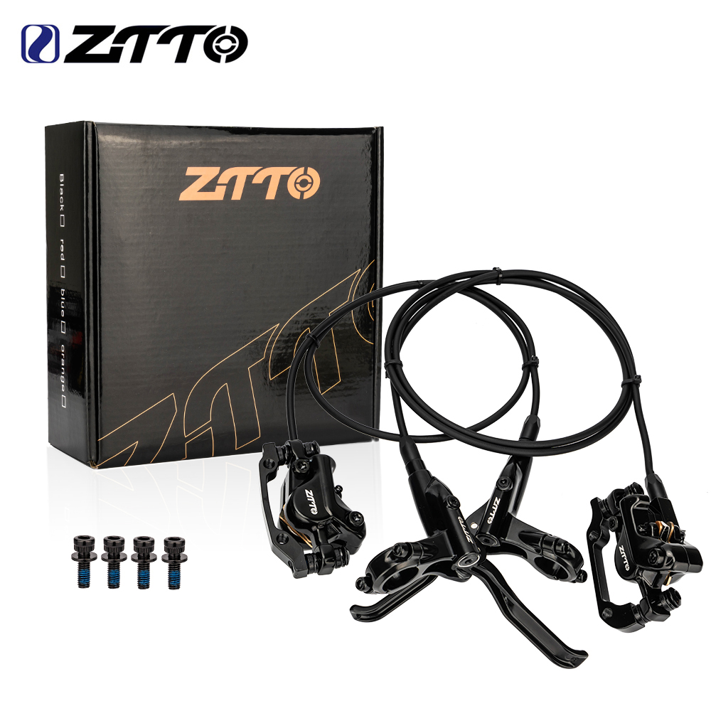 Ztto Mtb Fiets Hydraulische Schijfrem Remklauwen G55 Mountain Fiets Dual Zuiger Linksvoor Rechts Achter Olie Rem