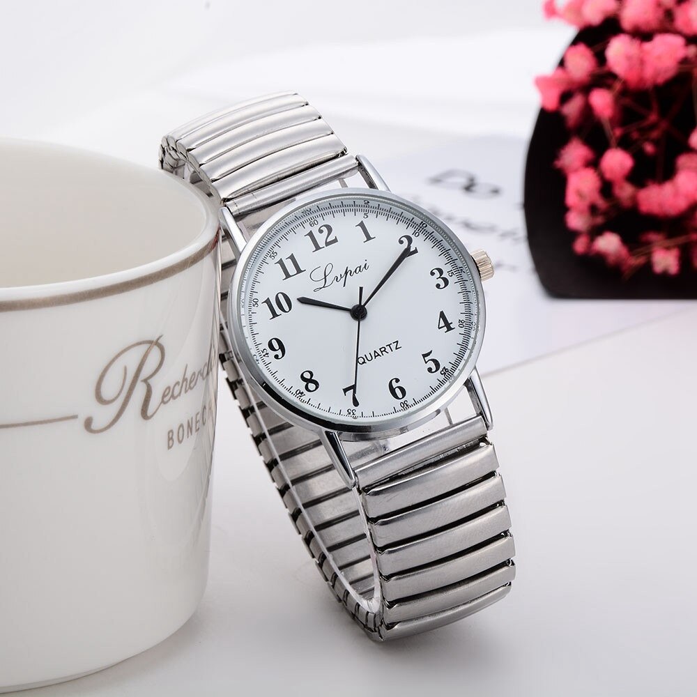 Dameshorloges 1 Stuks Vintage Retro Quartz Horloge Dames