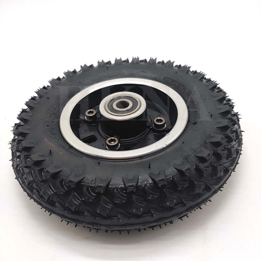 200x50 roue tout-terrain pneu pour Scooter électrique rasoir E100 E150 E200 Espark fou chariot Scooters 8 pouces antidérapant pneu roue pièces
