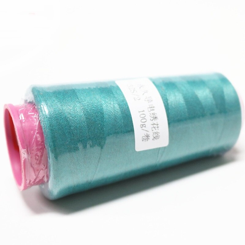 Gray conductive permanent anti-static sewing thread (100g/piece): Light Green