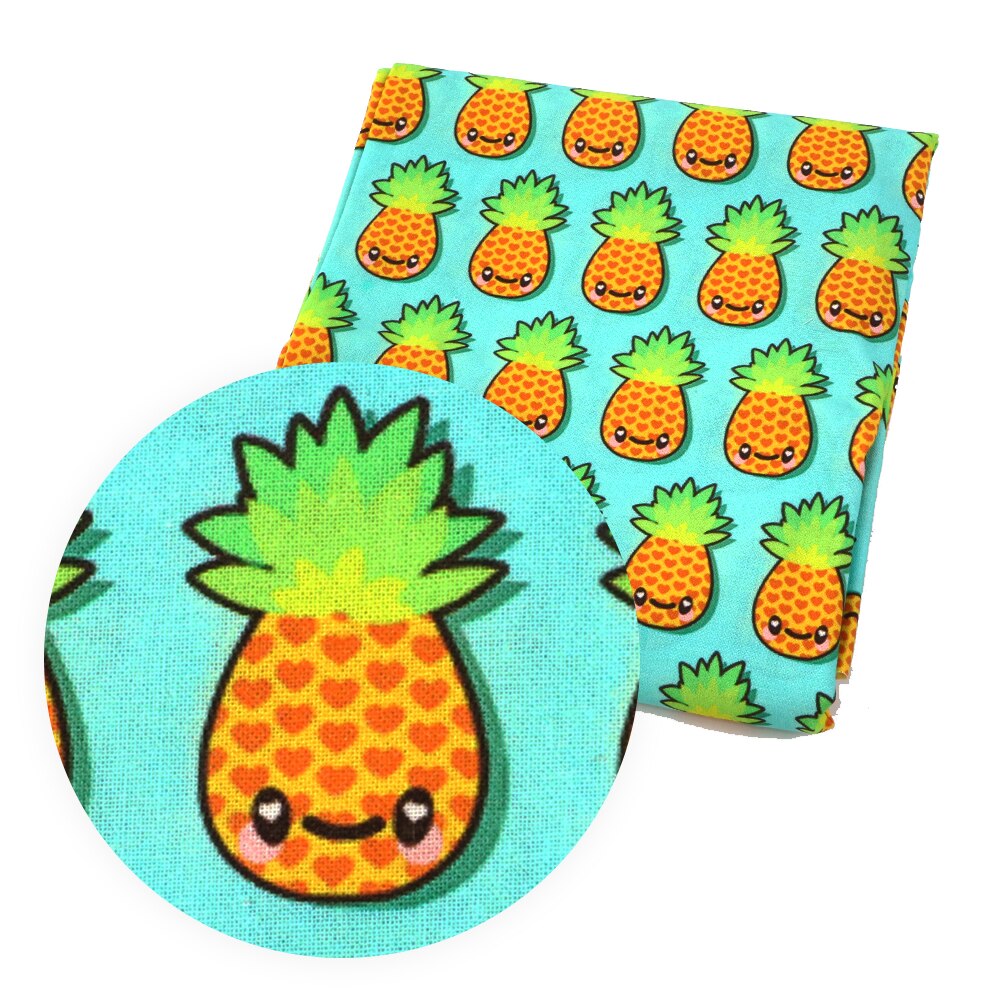 50*145cm ananas Patchwork 100% coton tissu pour tissu enfants textile à la maison pour couture couture Quilting gros quartiers, c4542: 1068880001