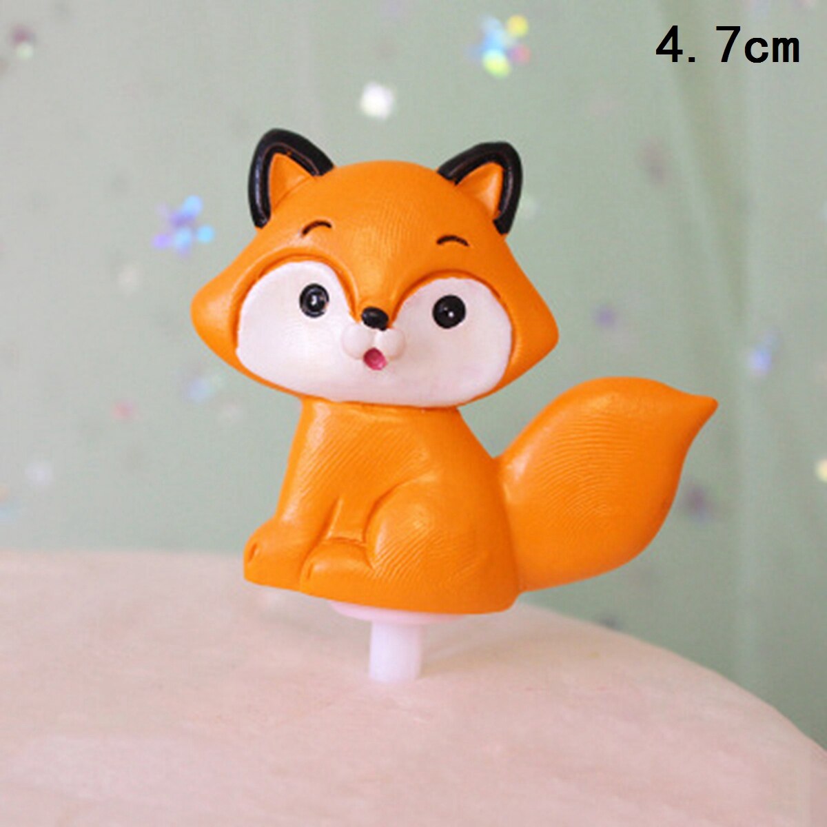 Happy Birthday Cake Topper Jungle Safari Animals Cake Decor Lion 1St Birthday Baby Shower Happy bIrthday Party Decor: Fluorescence Yellow