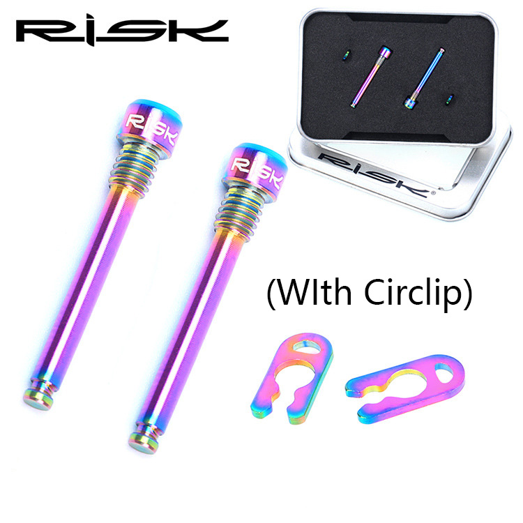 2 stücke Bike Hydraulische Bremse Stecker Mit Sicherungsring Titan Alloy Fixed Schrauben für Shimano XT XTR Für Sram XX Fahrrad bremse Stecker Teile