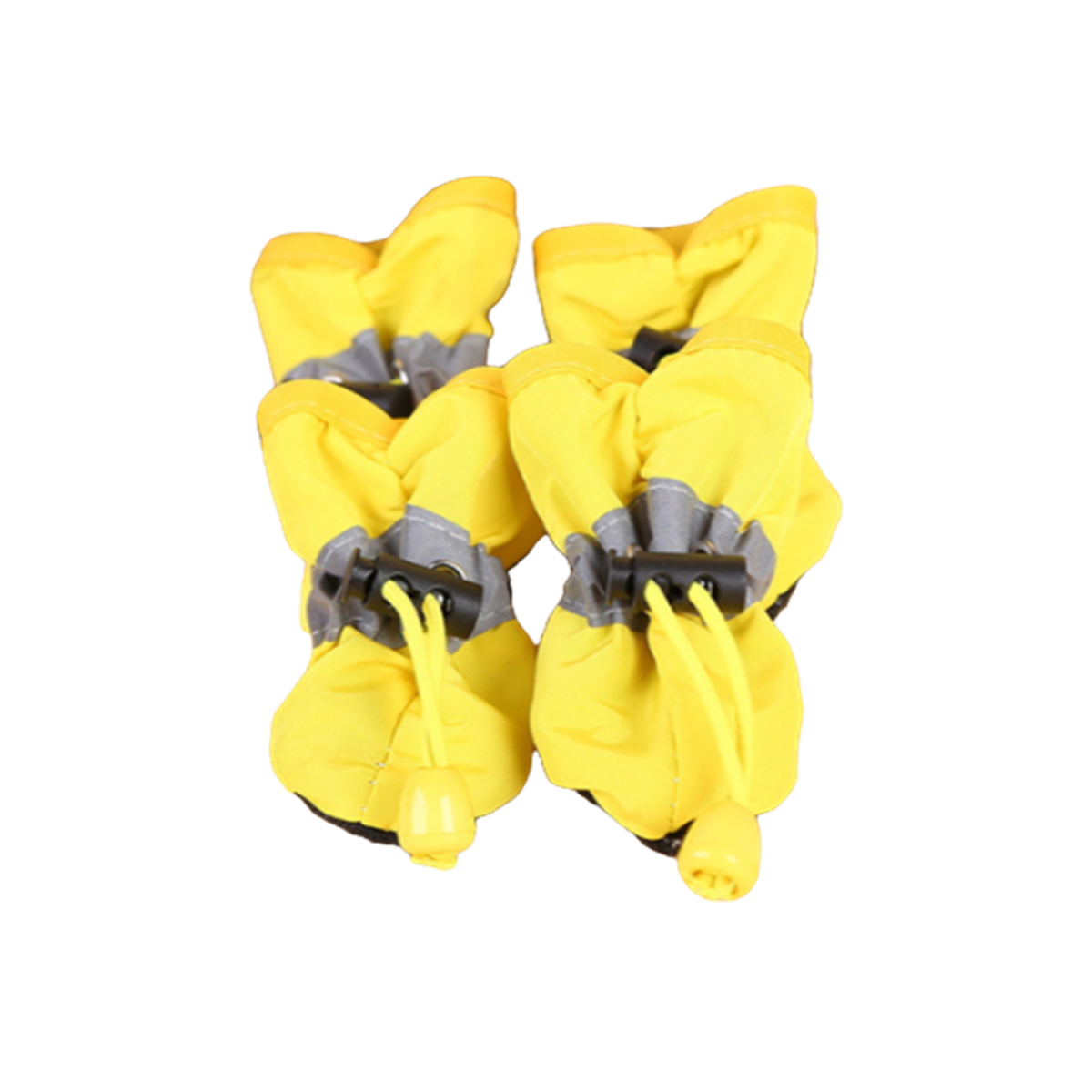 4 stks/set Waterdichte Hond Schoenen Chihuahua Anti-slip Regenlaarzen Schoeisel Voor Kleine Katten Honden Puppy Hond Huisdier laarsjes: XXL / Black