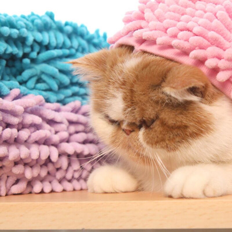 Absorption badehåndklæde til kæledyr hundekat rengøring massage vask blødt vand tørring hår håndklæde katvask bad håndklæde forsyninger