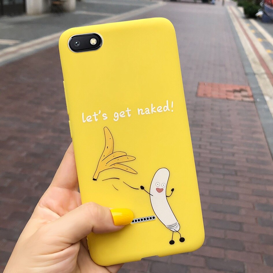 Voor Xiaomi Redmi 6A Case Cover Zachte Siliconen Kat Cactus Liefde Hart Brief Telefoon Cover Case Voor Xiomi Redmi 6A 6 EEN A6 Telefoon Funda
