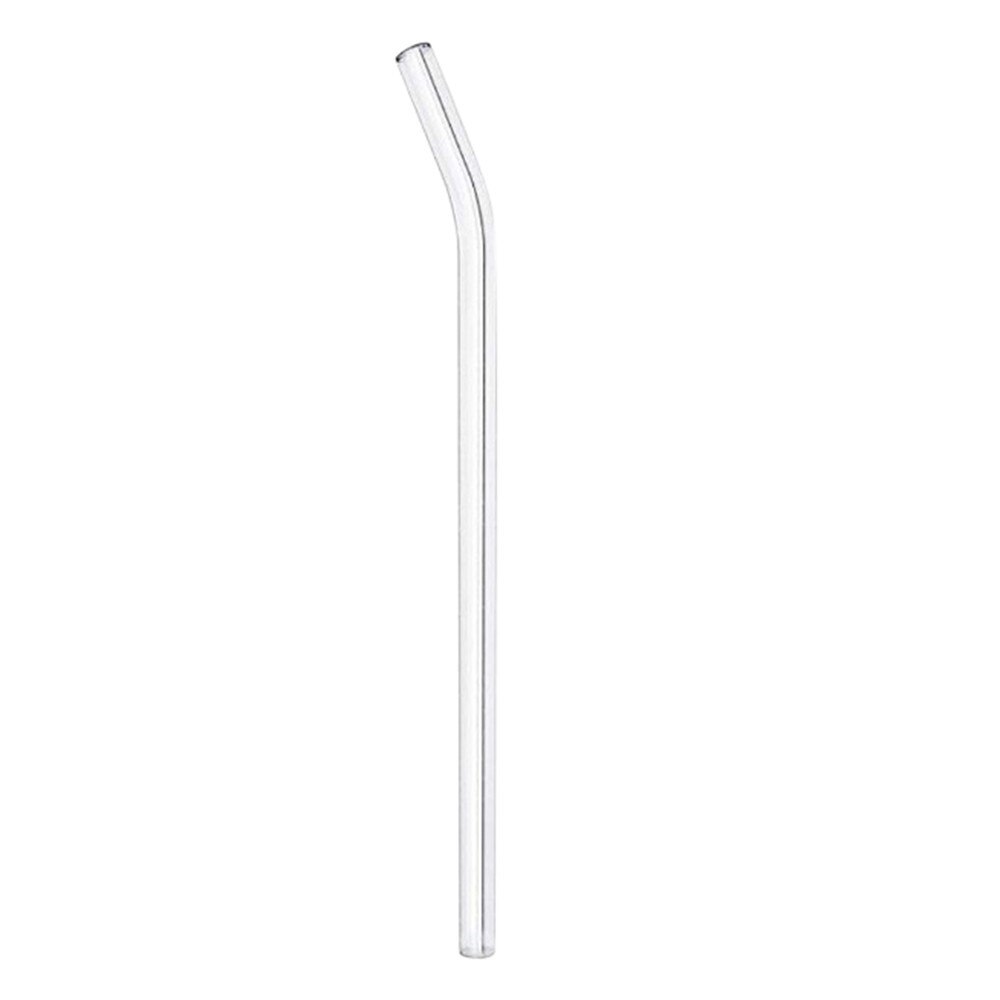 Big Extra Wide Straw Smoothie Glass Straws Reusable Long Drinking Straws For Smoothie Milkshakes Bubble Cocktail Fat Straws: B