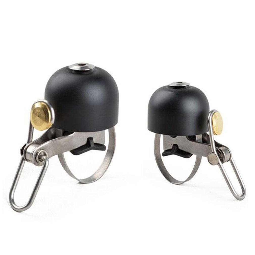 Timbre clásico de acero inoxidable para bicicleta, campana de bicicleta de acero inoxidable, sonido para manillar, alarma deportiva, accesorios para bicicleta