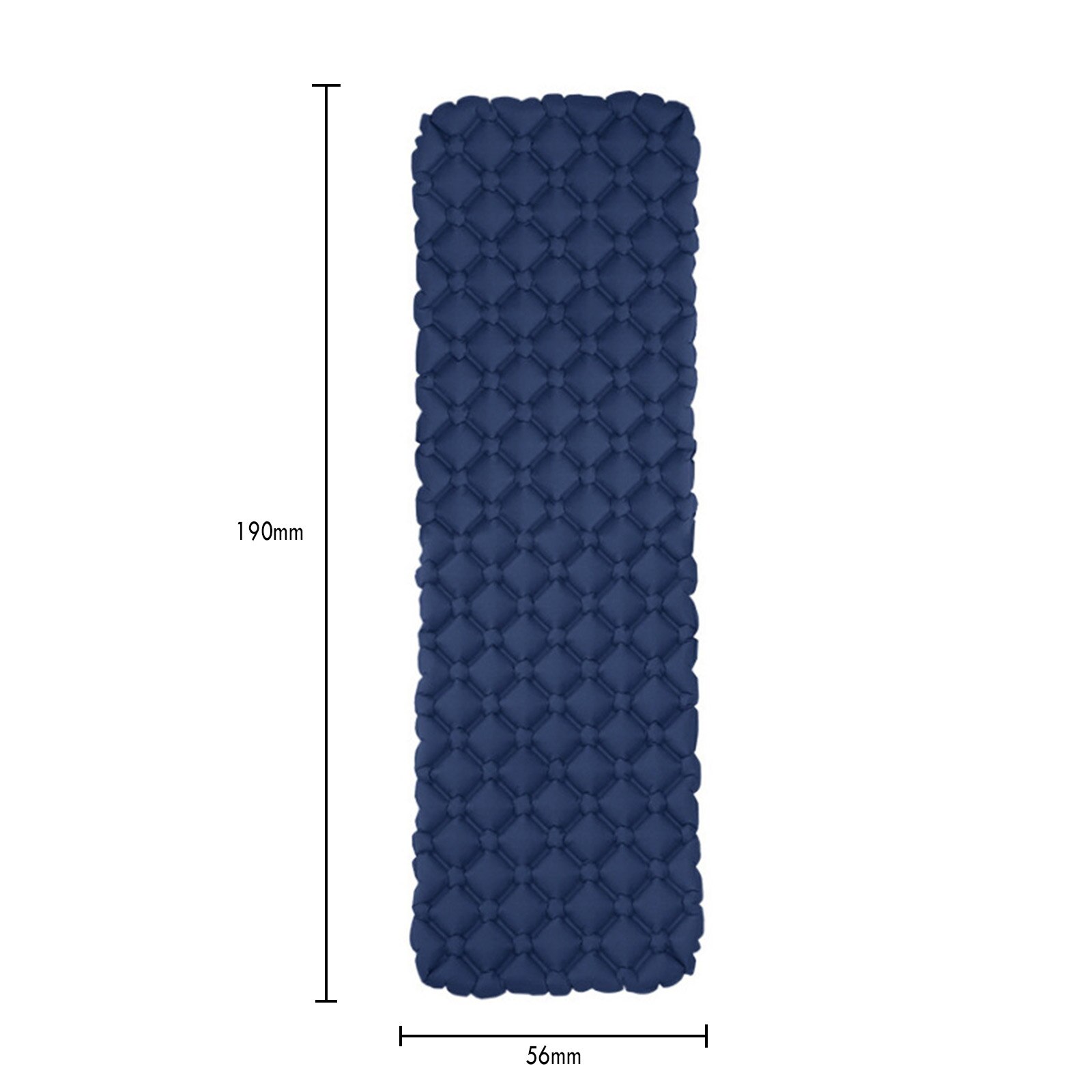 Camping Sleeping Pad, Inflatable Sleep Mat, for Backpacking, Travel, Hiking: Dark Blue