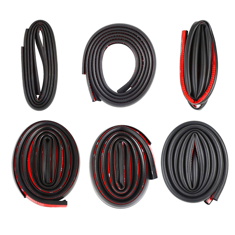 Door Seal Kit Soundproof Strip Weather Stripping Wind Noise Reduction