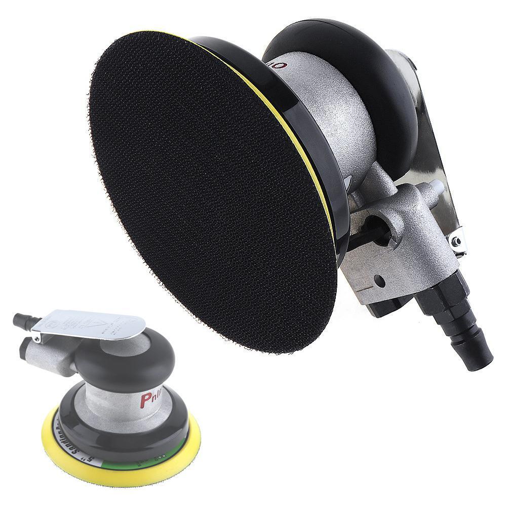 5 Inch Non-vacuum Matte Surface Circular Pneumatic Sandpaper Random Orbital Air Sander Polished Grinding Machine Hand Tools