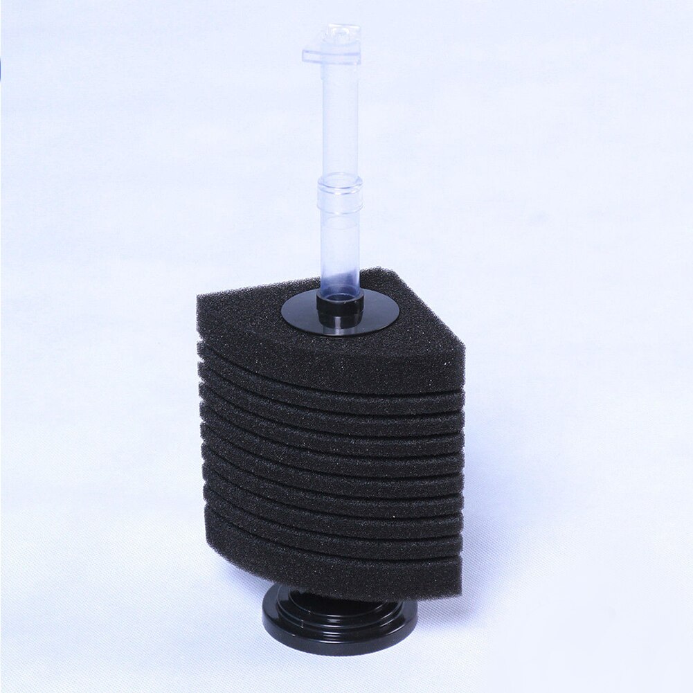 Czarny plastikowy narożnik Bio filtr gąbkowy hodowla krewetki NanoFish czołg akwarium ryba cylinder filtr kątowy: XY 2890