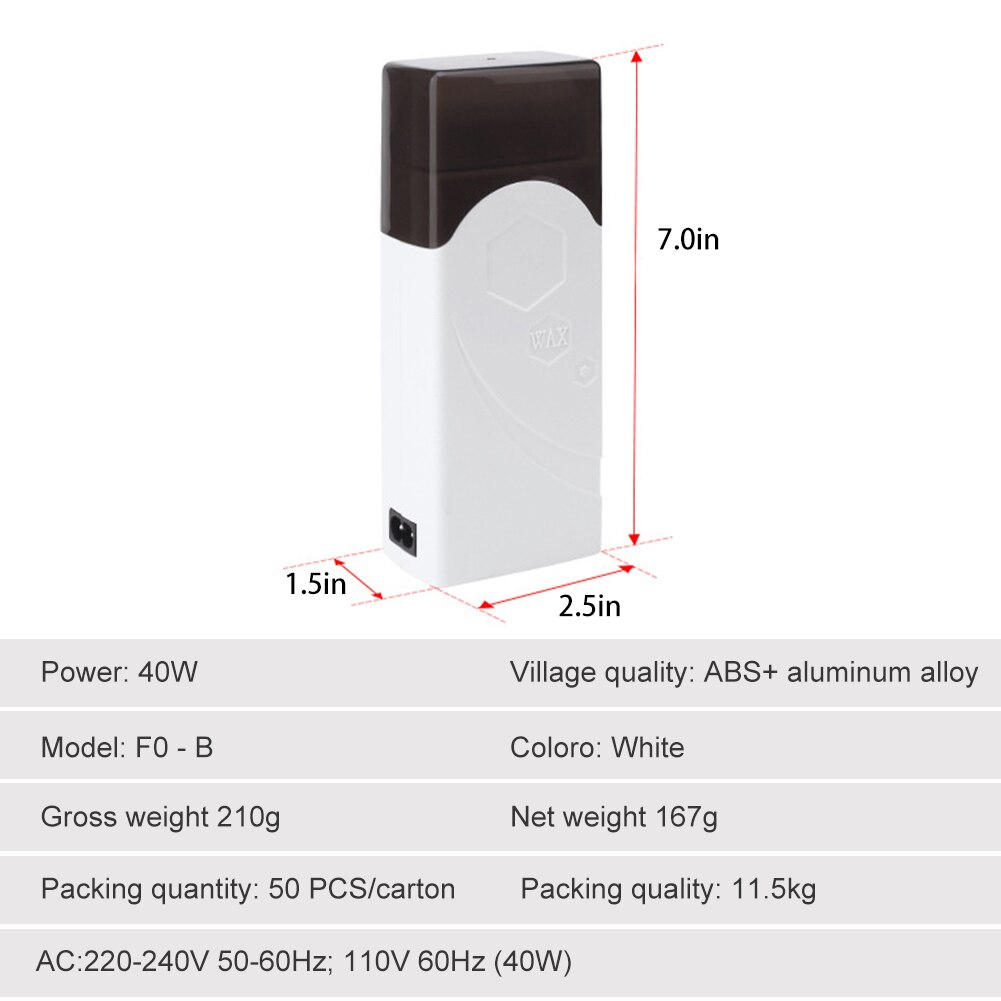 Draagbare Enkele Ontharing Wax Machine Elektrische Roller Ontharing Wax Heater Handheld Ontharing Wax Smelten Machine