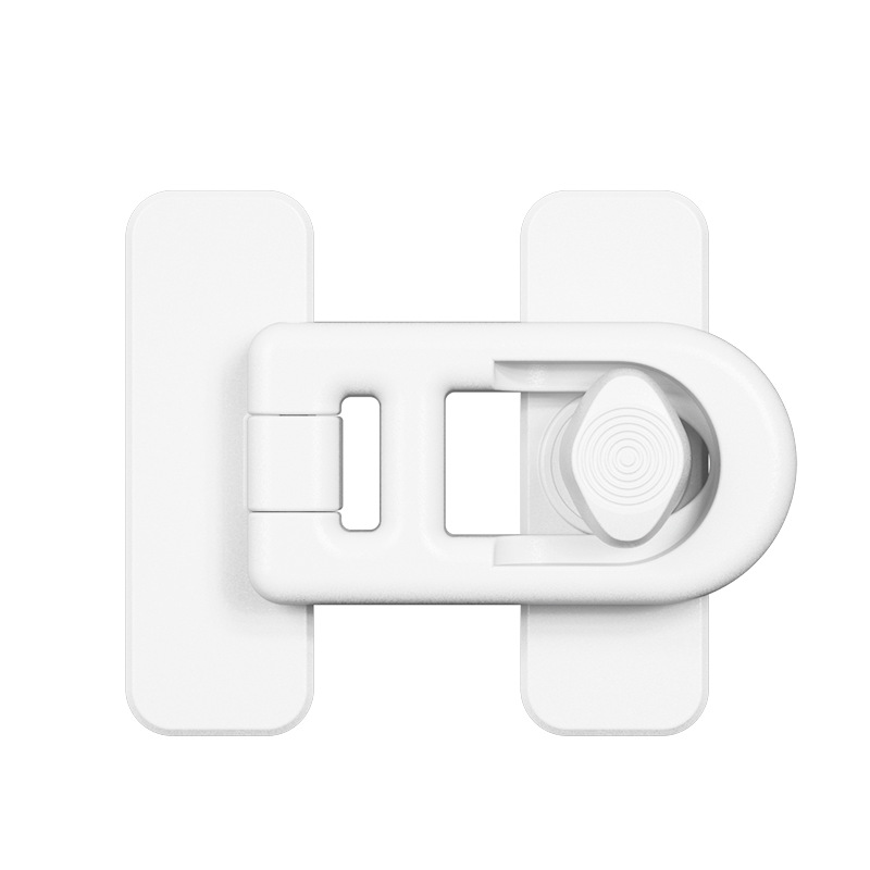 1 st kylskåpslås kyl-frys dörrlås småbarn barn barn ugnsskåp säkerhetslås för baby säkerhetslås: Brons