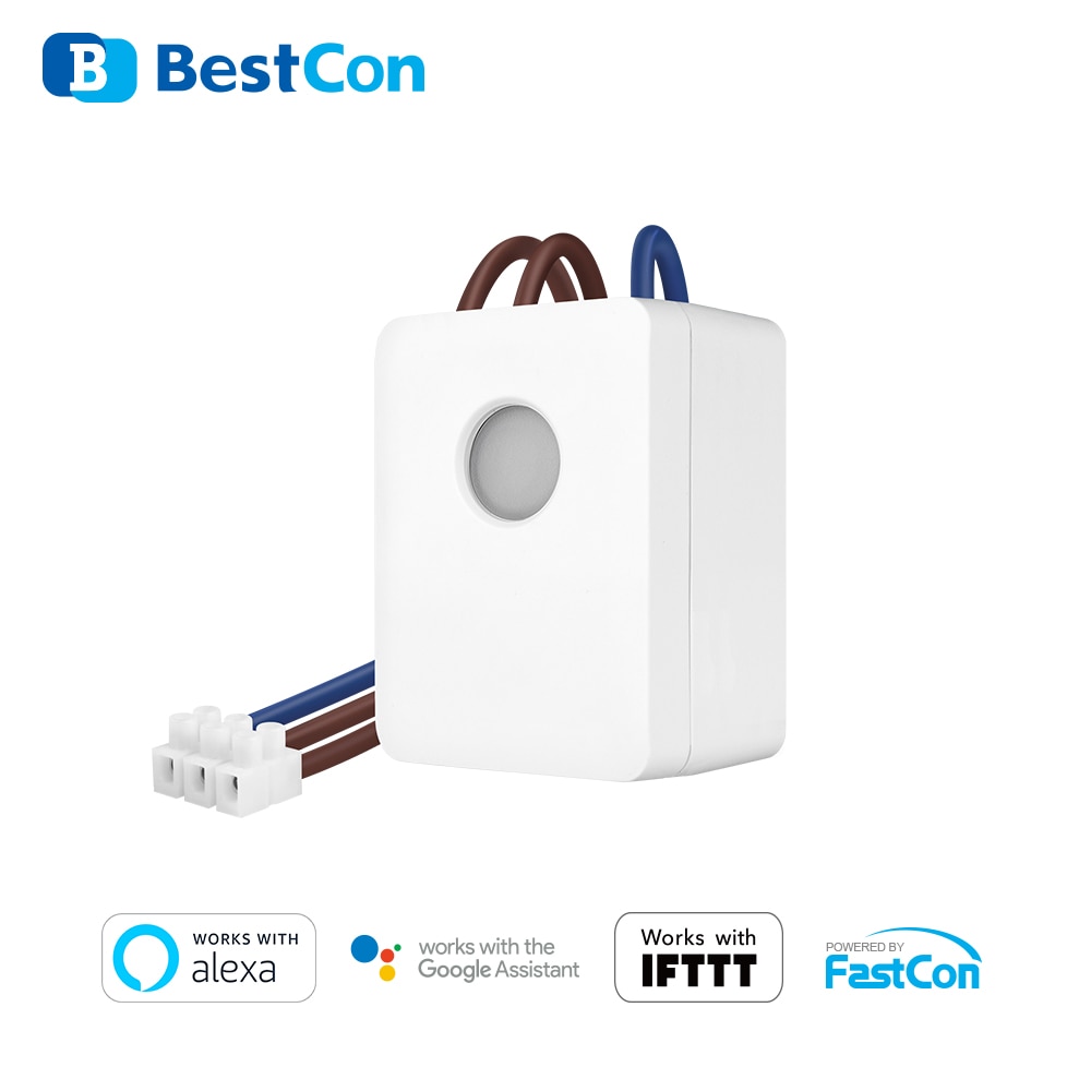 Bestcon Komende SCB1E Smart Home Automation App Wifi Controlled Timer Wandschakelaar Voor Broadlink App