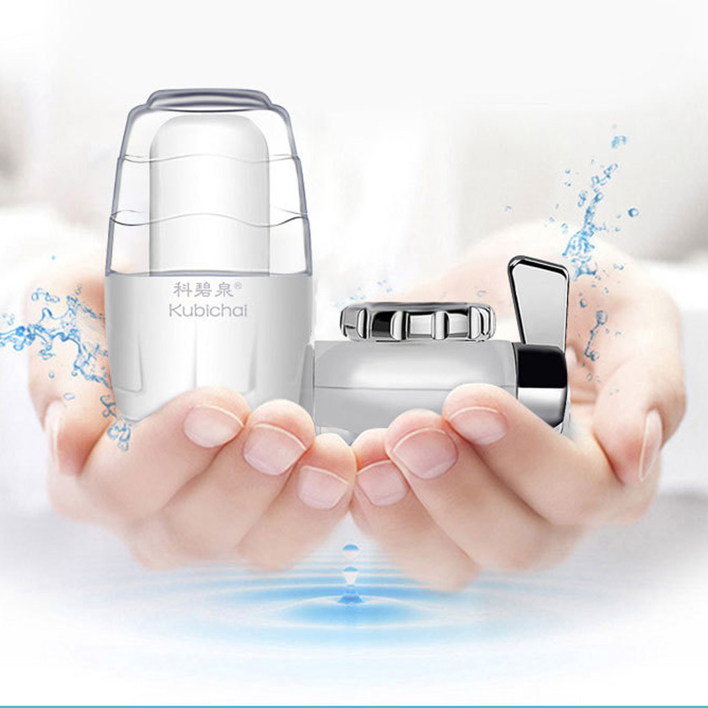 Keuken Tap Kraan Water Filter Purifier - Activated Carbon Wasbare Keramische Percolator-Verminderen Chloor, Geur, verontreiniging # G3