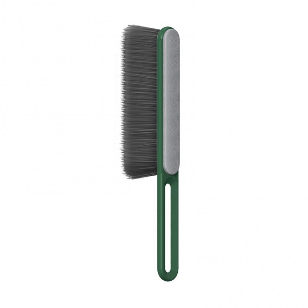 Brosse de nettoyage antistatique pour textiles et vêtements, pour retirer la poussière, les peluches, les cheveux et les poils d'animaux: Dark Green