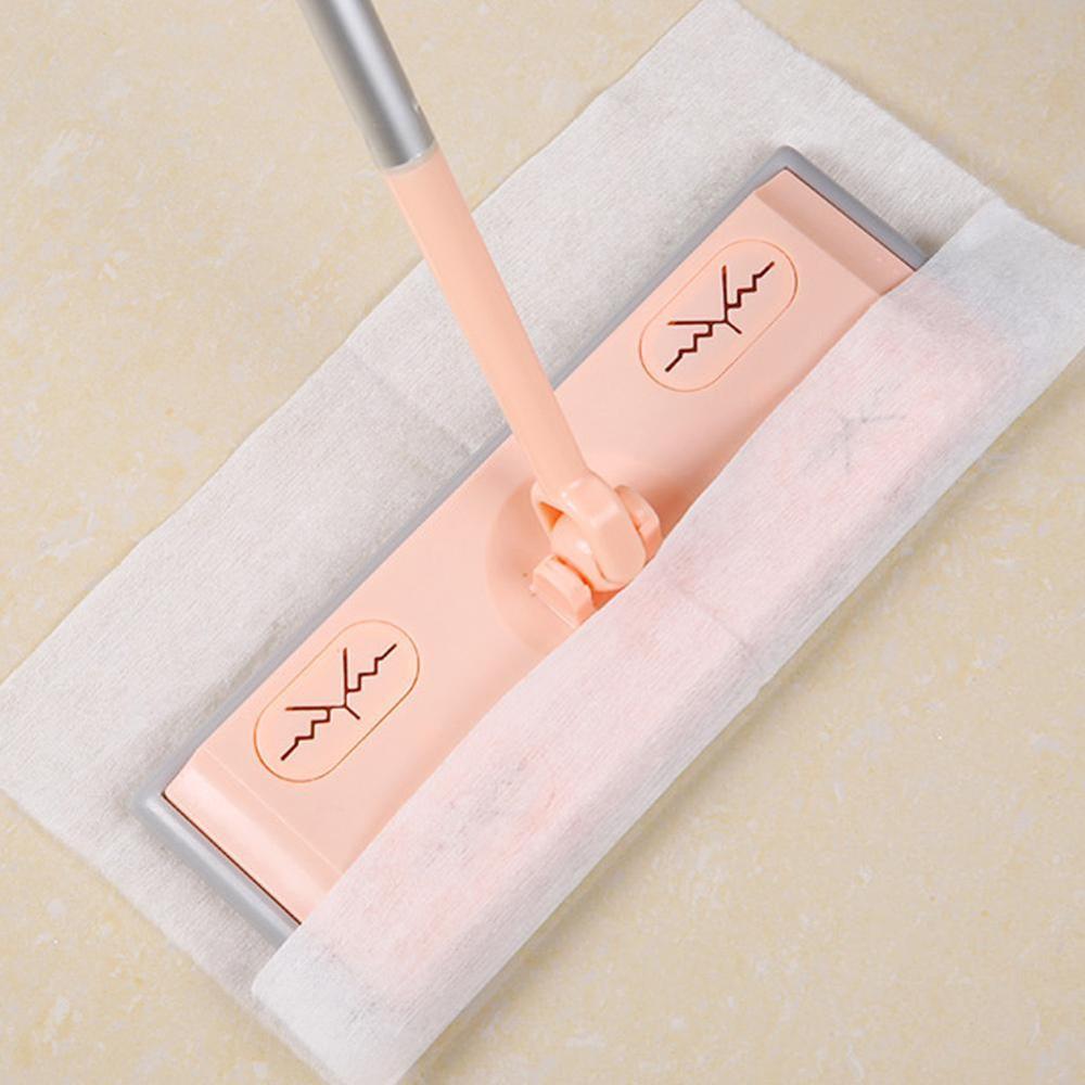 30PCS Disposable Microfibre Electrostatic Floor Cloths For Flat Swivel Mop Multi Fitting Cleaning Wipes Dust Removal Mop Paper