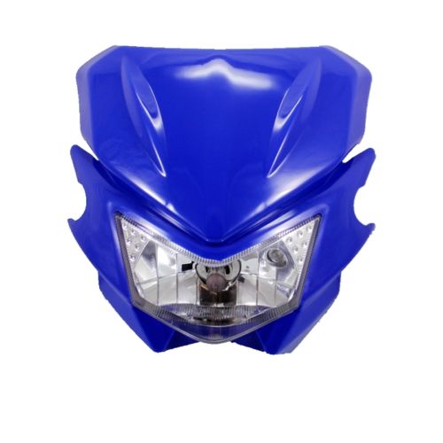 Universal Motorcycle Headlight Fairing Headlamp For Honda CR 125R 250R CRF 100F 150F XL250 Supermoto Enduro