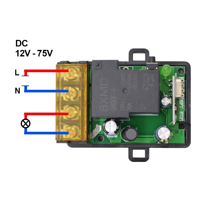 433 Mhz Ac 220V 30A Relais Draadloze Rf Afstandsbe... – Vicedeal