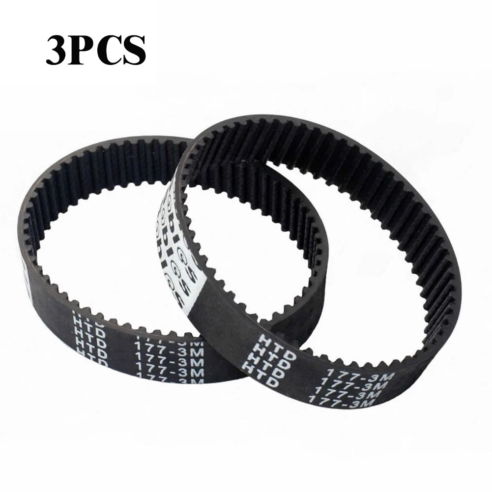 3pcs Toothed High Torque Drive Planer Belt Replacement For Black & Decker KW715 KW713 BD713 Part No.324830-02