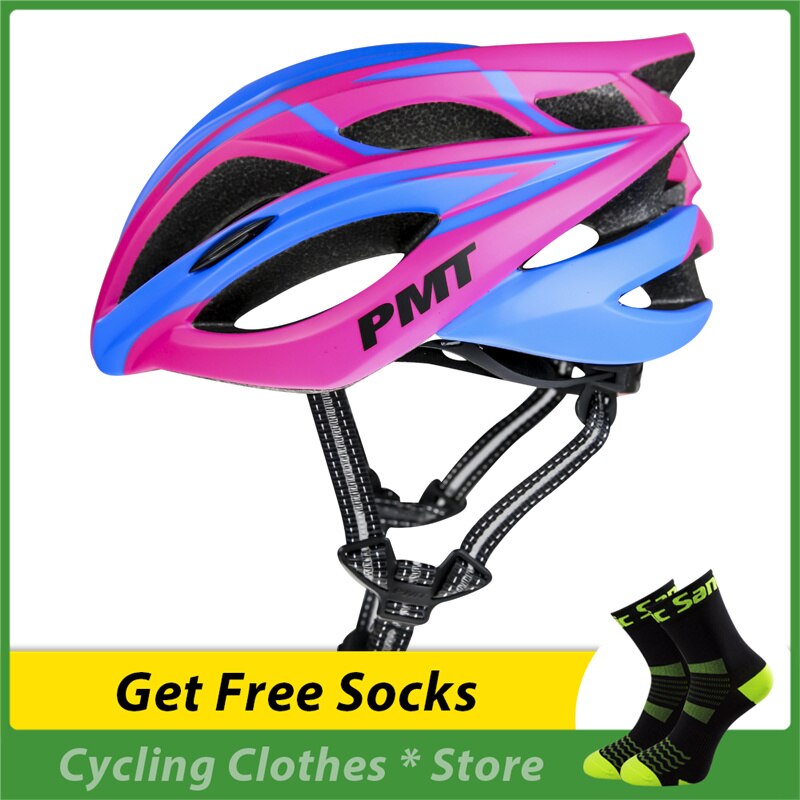 Santic PMT Cyclisme Casque De Sécurité Mat Noir Pour Hommes et Femmes Vélo Casque De Vélo De Route de Montagne monobloc Cyclisme Casque 6