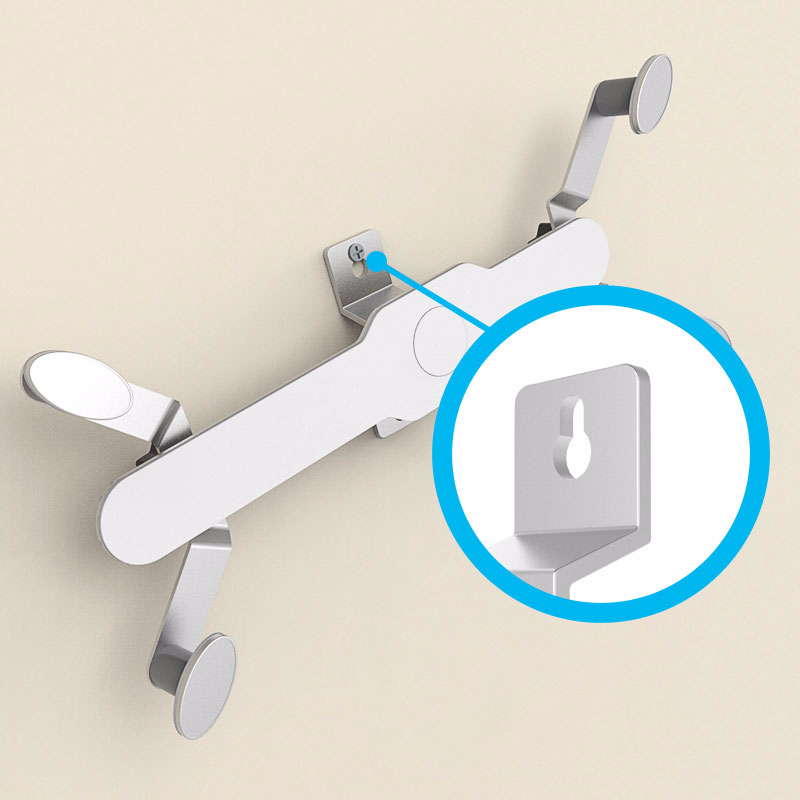 Voor Ipad Wall Mount Tablet Houder Universele 7.9-12 Inch Ondersteuning Tablet Stand Voor Ipad Samsung Xiaomi 360 Rotatie tablet Beugel