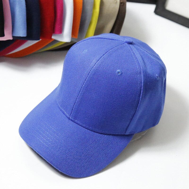 Casquette de Baseball pour femmes | Casquette décontracté, solide, ombrage solaire, Hip-Hop, Style coréen, tout-assorti, chapeau doux Kawaii, Chic, pour femmes: royal blue