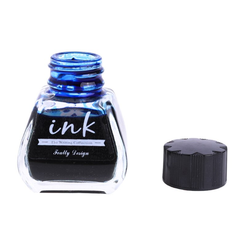 1 Bottle Pure Colorful 30ml Fountain Pen Ink Non-carbon Refilling Inks Stationery School Office Supplies: 9