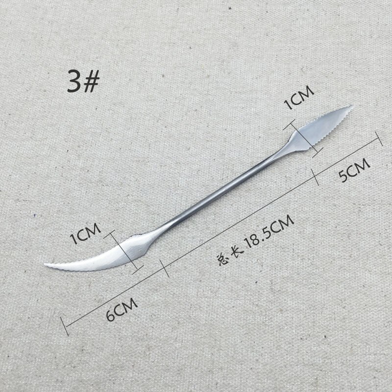 Stainless Steel Spatula Clay Knife Pottery Sculpture Painting Palette Knife Art Craft Paint Clay Tools Artist