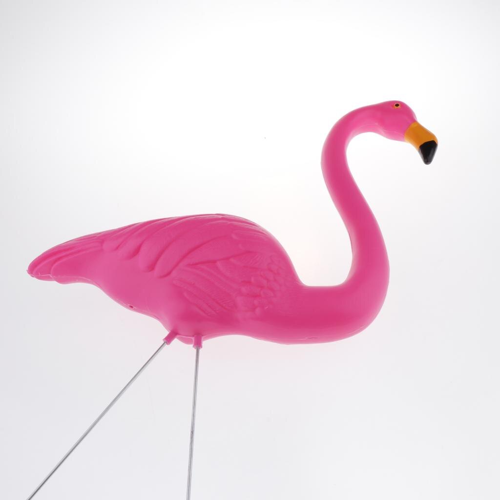 Pack of 2, Large Pink Flamingo Yard Ornament, Flamingo Lawn Ornaments, Flamingo Garden Yard Stakes