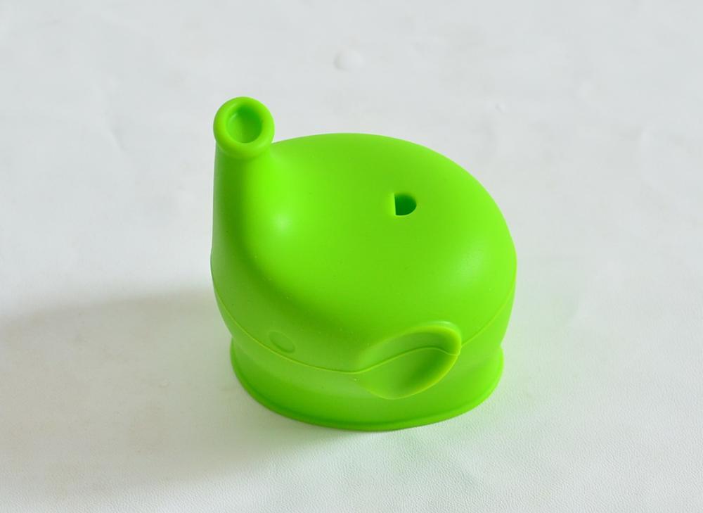 Couvercles en silicone fda pour biberons de bébé, biberons sans bpa, couvercles portables pour pailles pour #39: Vert