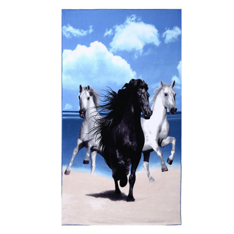 Mode Luipaard Gedrukt 100*180 CM Badhanddoek 450G Extra Grote Microfiber Strand Handdoeken Absorberende Sneldrogende Handdoeken voor Volwassenen: 9