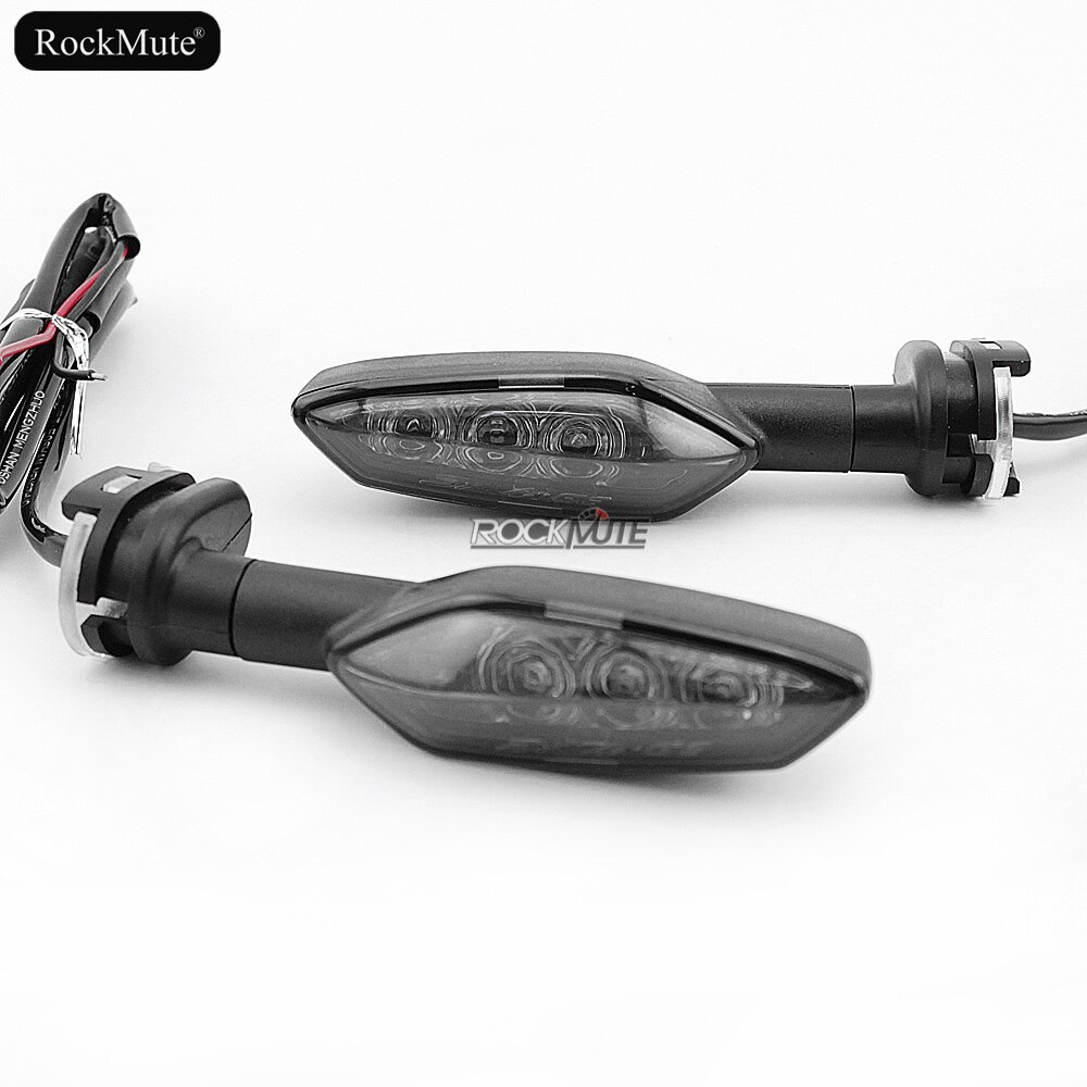 Motorfiets Voor/Achter LED Richtingaanwijzer Verlichting Voor Yamaha MT-10 MT-09/MT-07/Tracer XSR 900/700 FZ-10 /09/07 FZ03/25 FJ09: Smoke