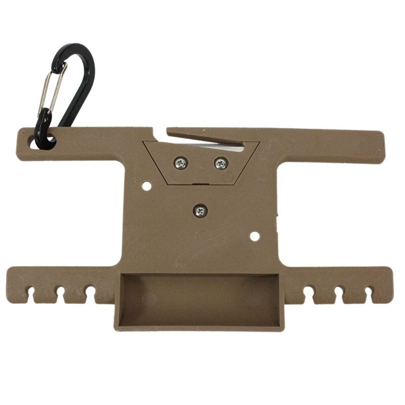 Spool Tool Paracord Organizer with Tidy Holder Parachute Cord Winder Carabiner G99D