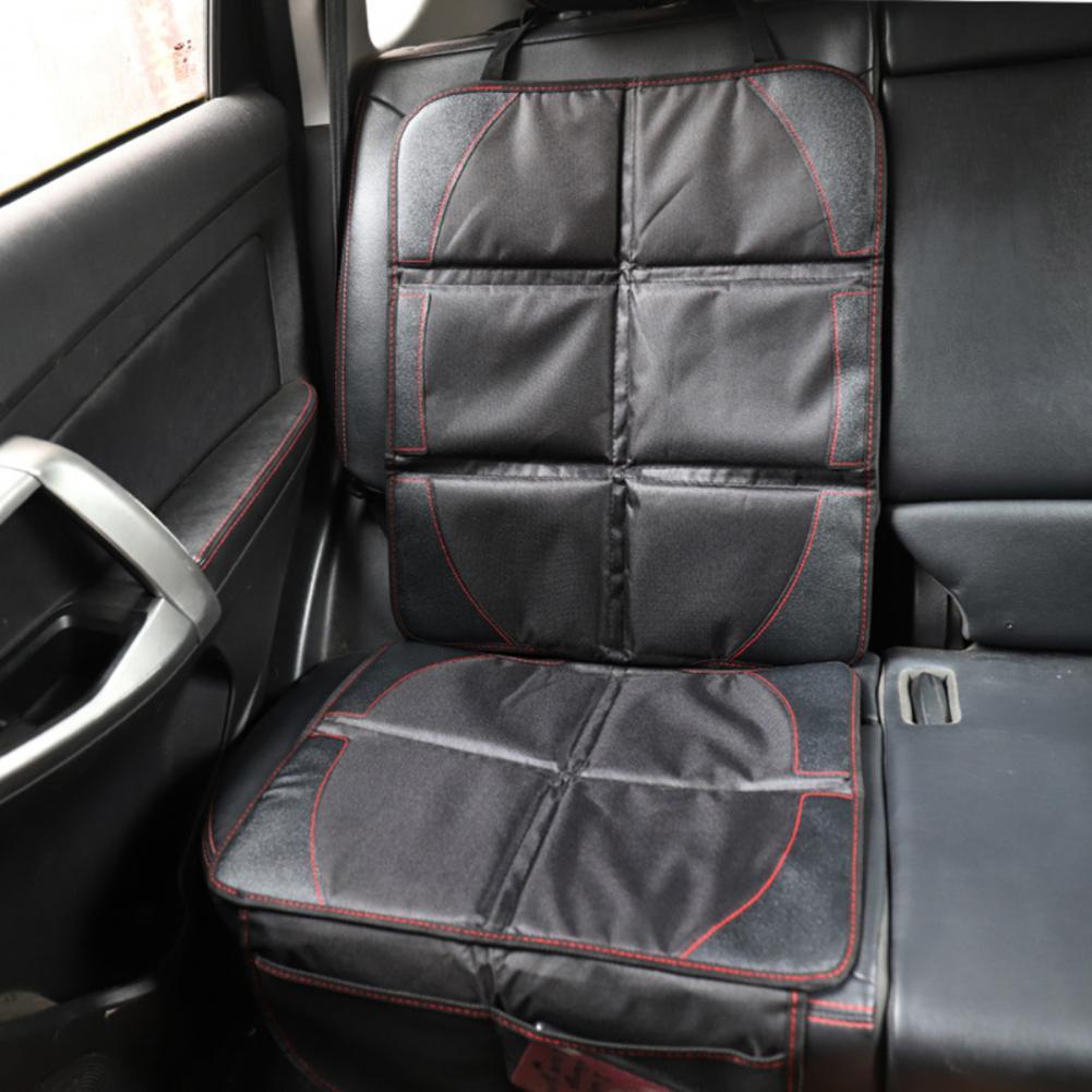 Auto Bekleding Antislip Opvouwbare Faux Leather Kinderzitje Insert Protector Mat Auto Accessoires