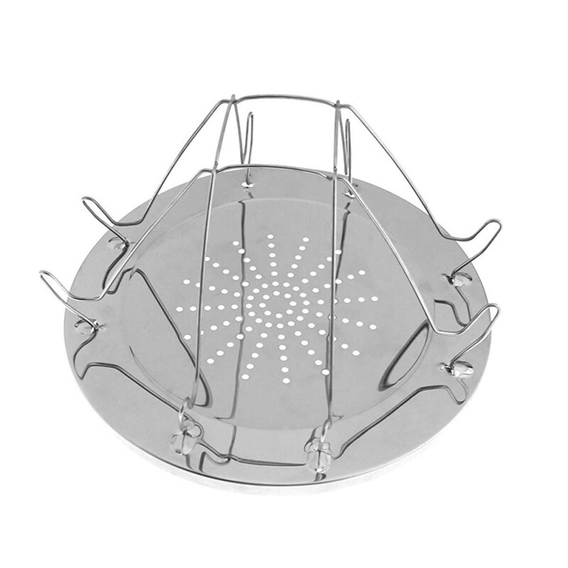 Stainless Steel Toast Rack Folding Portable Barbecue Grill Toast Outdoor Camping Toaster Folding Portable