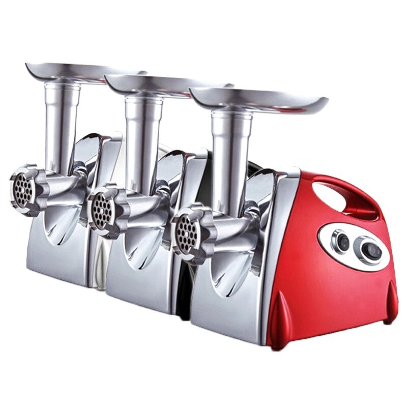 Picadoras eléctricas potentes de carne de 300W PICADORA DE CARNE cuerpo de acero inoxidable pesado Mince doméstico