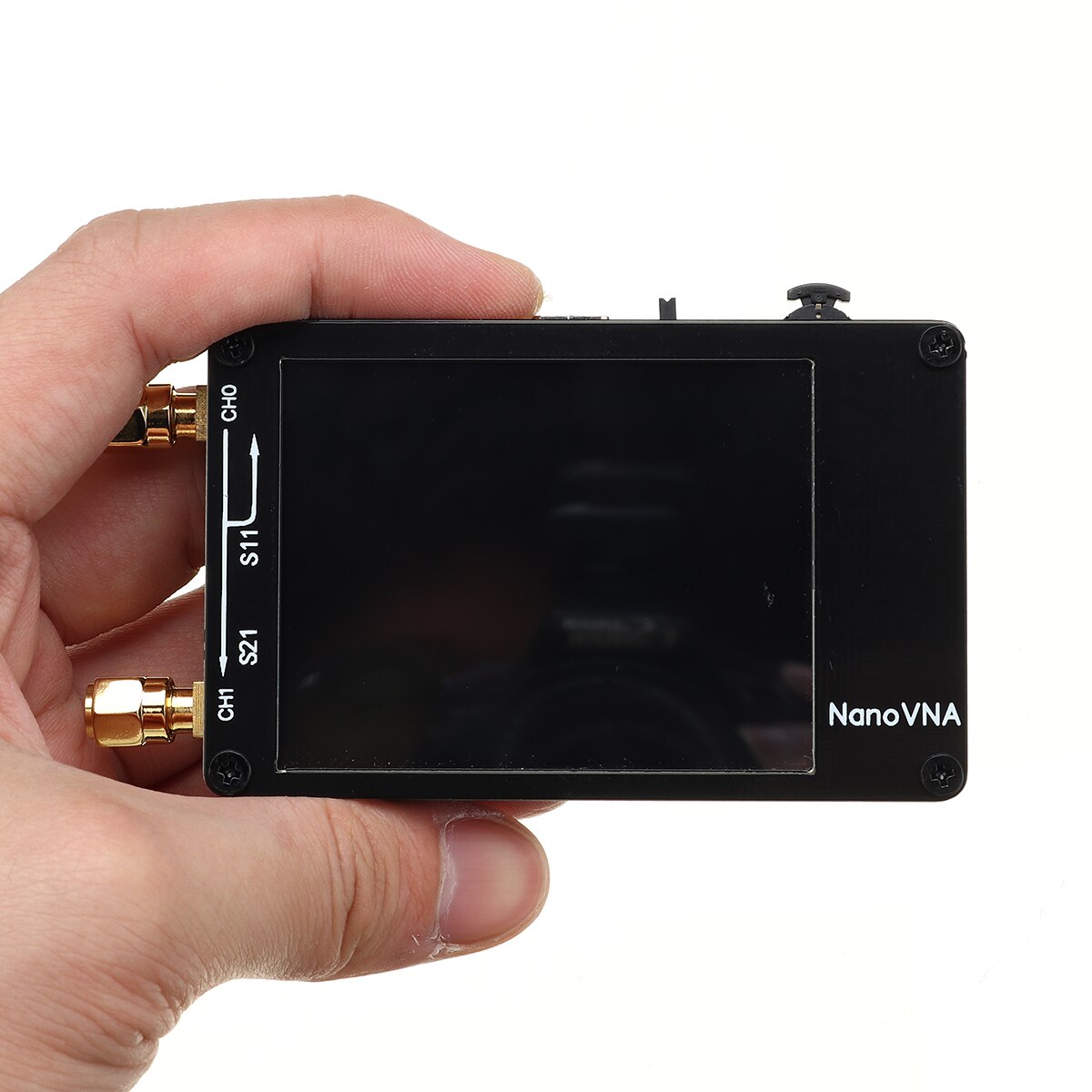 Vector Network Analyzer 50KHz - 900MHz Digital Display Touch Screen Shortwave MF HF VHF UHF Antenna Analyzer Standing Wave