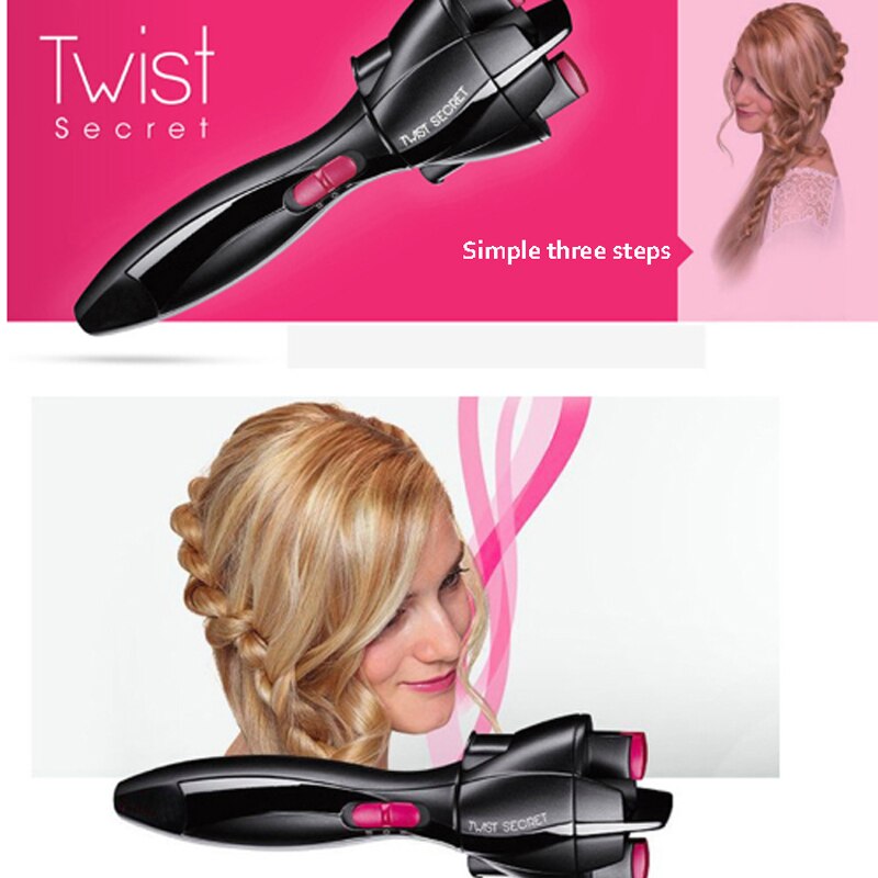 Intelligente Elektrische Vlecht Haar Machine Automatische Hair Curler Profesional Snelle Styling Twist Gevlochten Curling kappers gereedschap