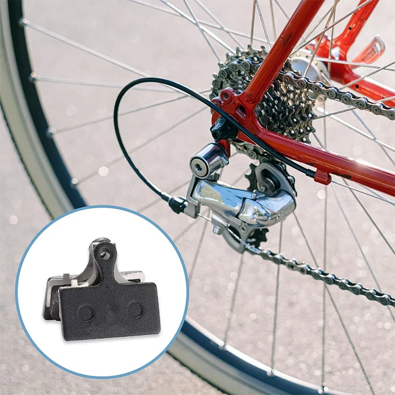 Plaquettes de frein semi-métalliques pour vélo de route VTT, Shimano XT, M8000, M785, XTR, M9000, M9020, M987, M988, M985, SLX, M7000, M675, 8 paires, 10 paires, 20 paires