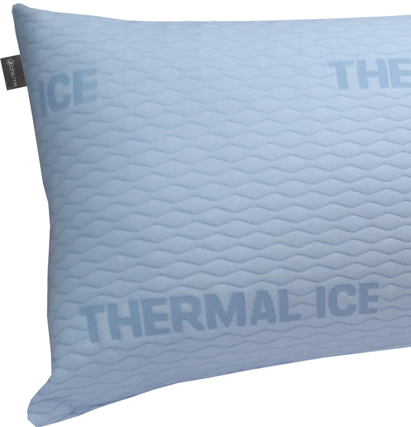 Almohada Refrescante Anticalor de Fibra Cara Verano y Cara Invierno FibraCool de DHestia