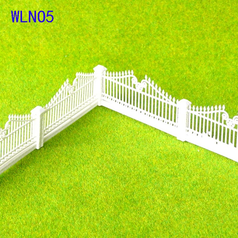 2pcs 1:100 100cm ABS courtyard fence garden fence DIY sand table building model material diy toy parts baby toys for children